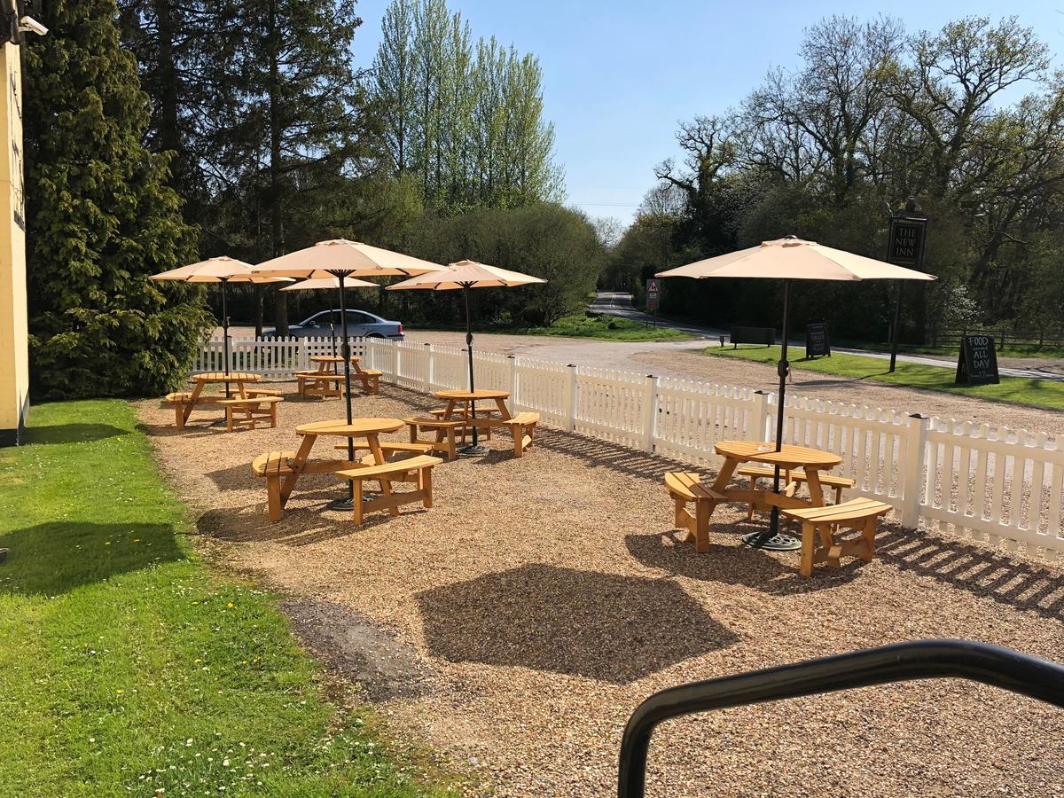 The New Inn Heckfield Exterior foto